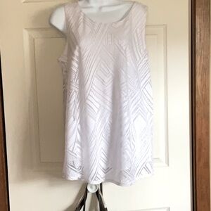 Swimsuit coverup White Sleeveless no stains/rips ladies women’s Boutique